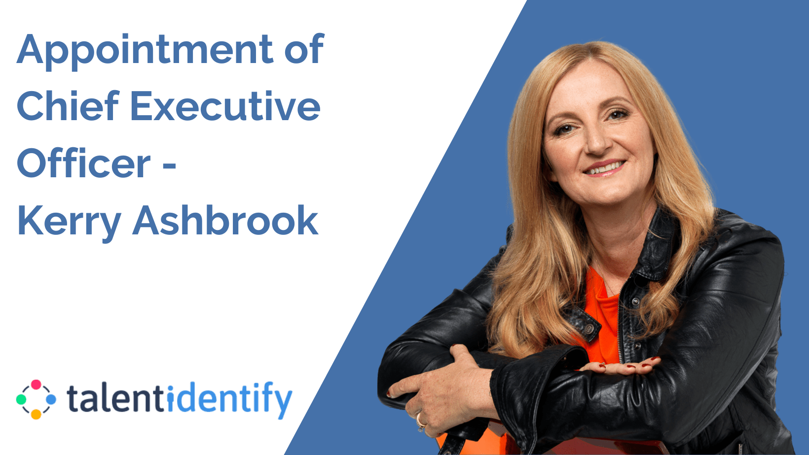 Announcement Chief Executive Officer Appointment TalentIdentify